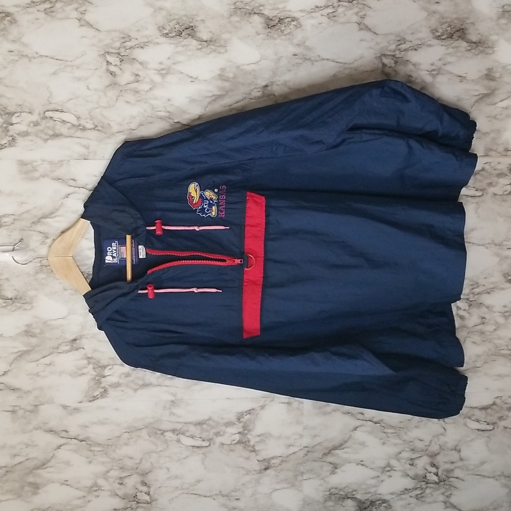 Kansas Men’s Windbreaker Hoodie